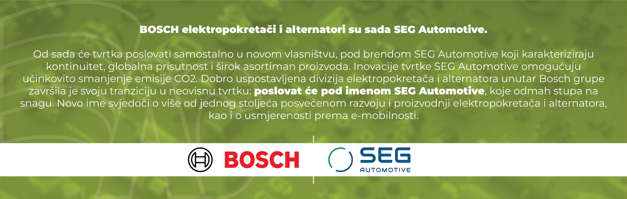 BOSCH SEG