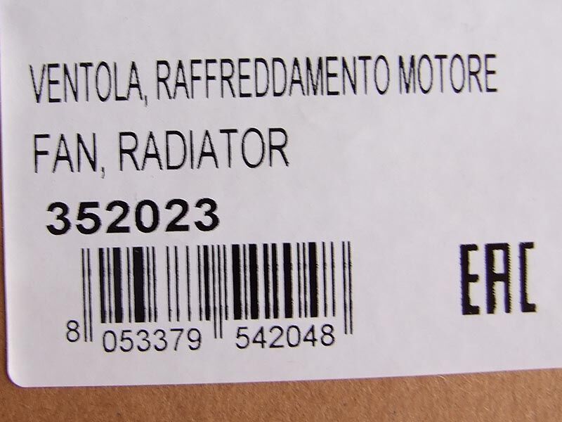 Ventilator hladnjaka citroen c4, p307