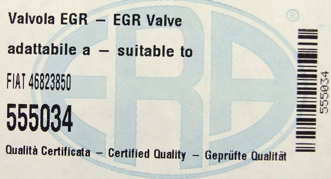 Egr ventil opel vectra c 1,9 cdti 04-, fiat stilo