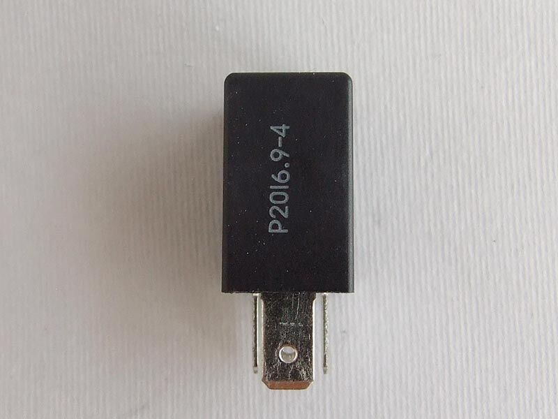 Micro relej wehrle 12v 25a 4 pin s otpornikom