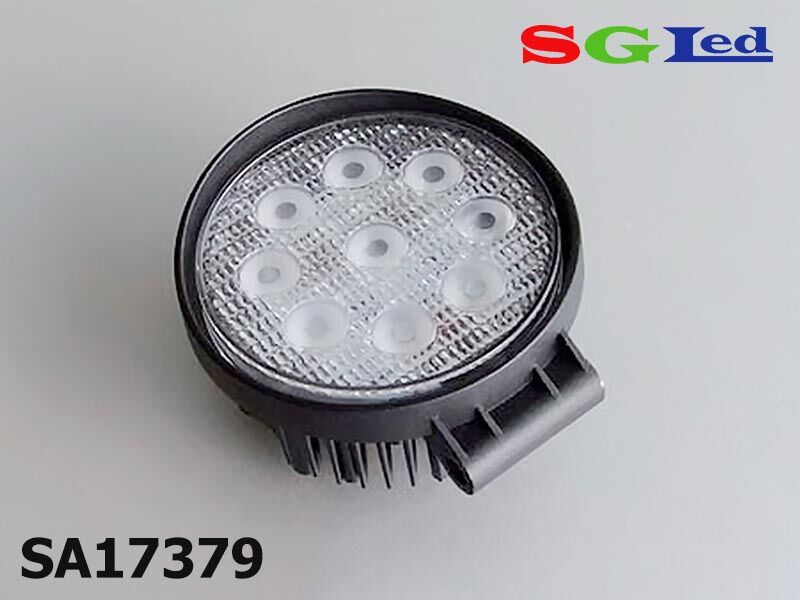 LED RADNO SVJETLO 27W 9 DIODA 9-32V OKRUGLO