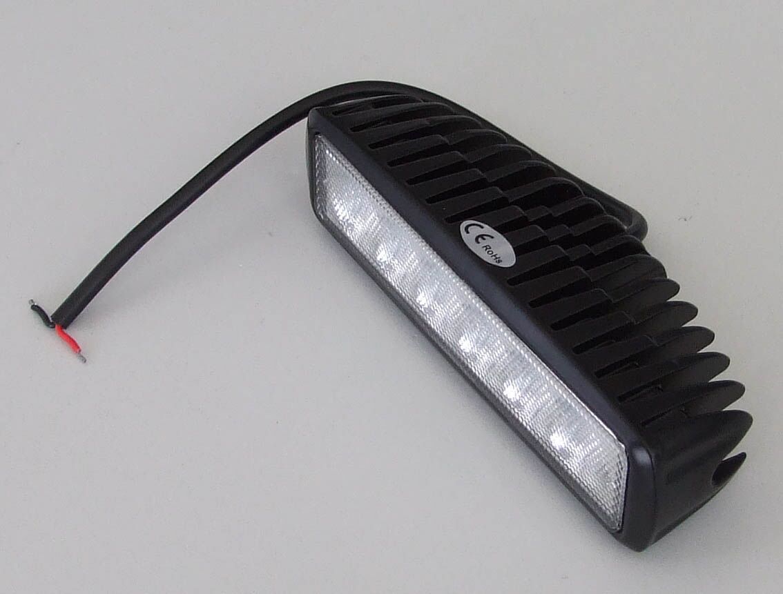 Led radno svjetlo 18w 6 dioda 9-32v pravokutno