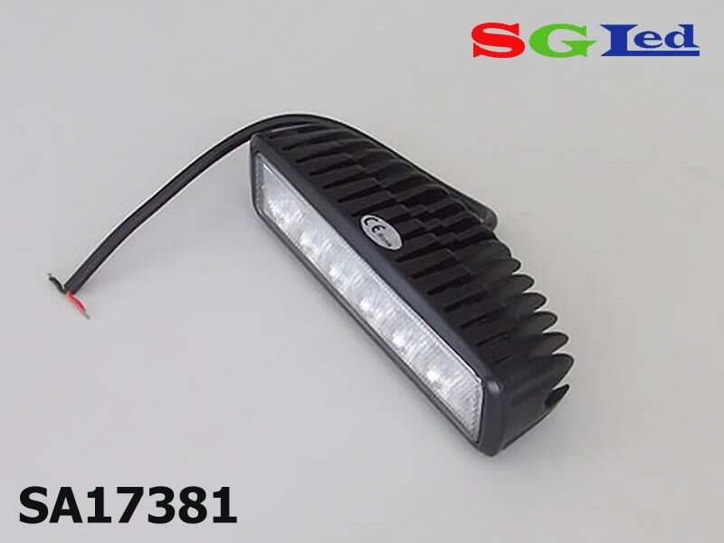 LED RADNO SVJETLO 18W 6 DIODA 9-32V PRAVOKUTNO