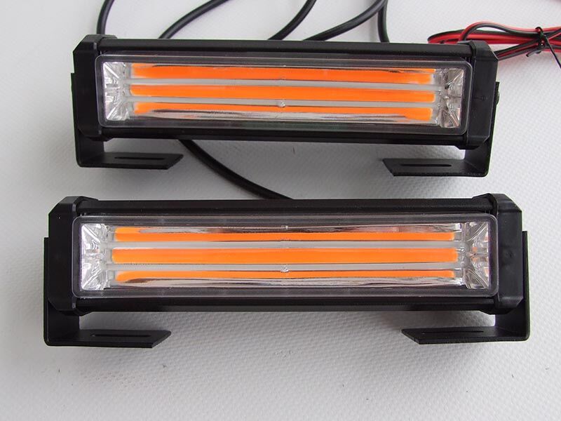 Treptac led (par) narancasti 12-24v 8 modova