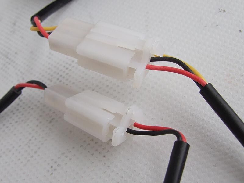 Treptac led (par) narancasti 12-24v 8 modova